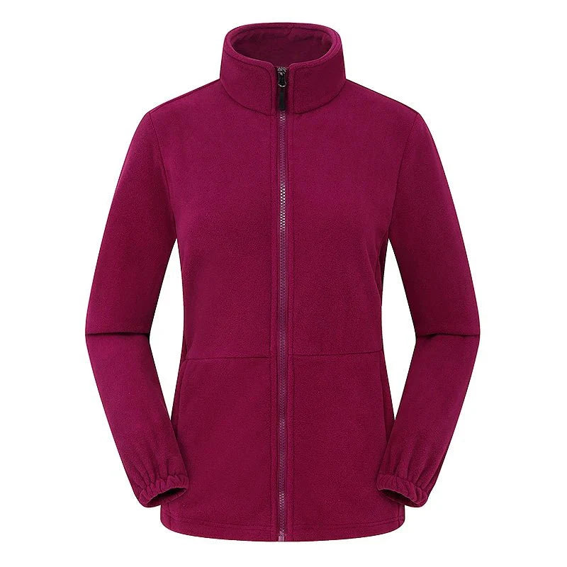 Chaqueta Alma forrada de mujer rojo rubi