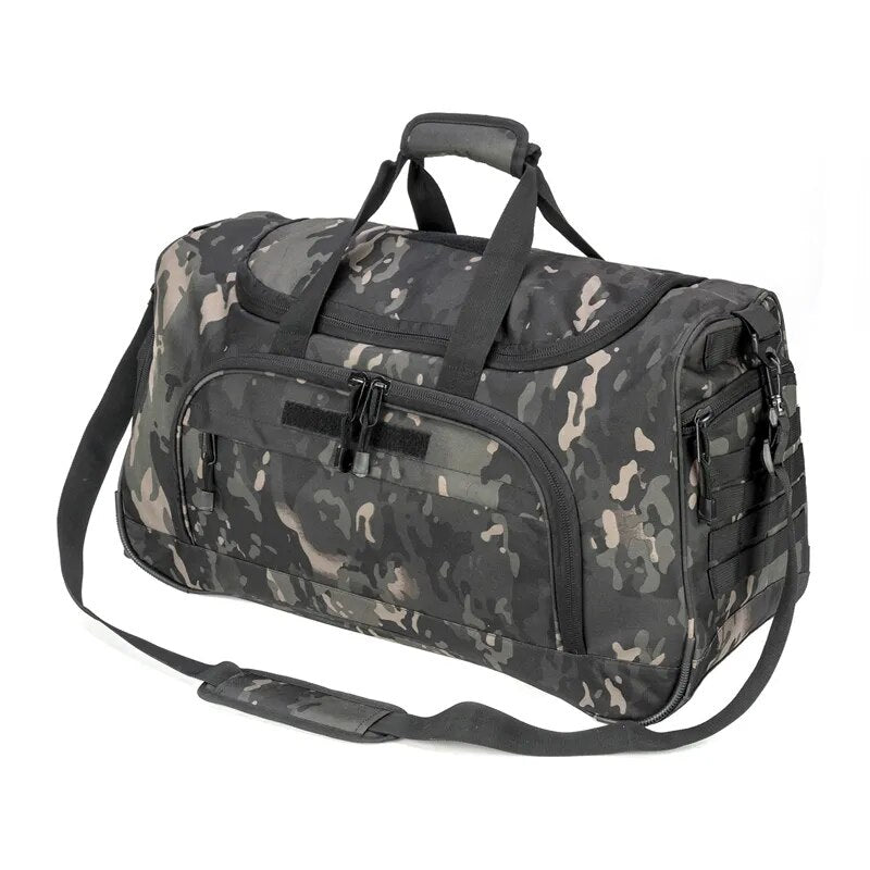 Bolsa Hunter camuflage negro