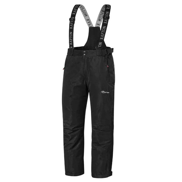 Pantalón de esquí para hombre, 100% impermeable y soporta temperaturas de hasta -20ºC, negro