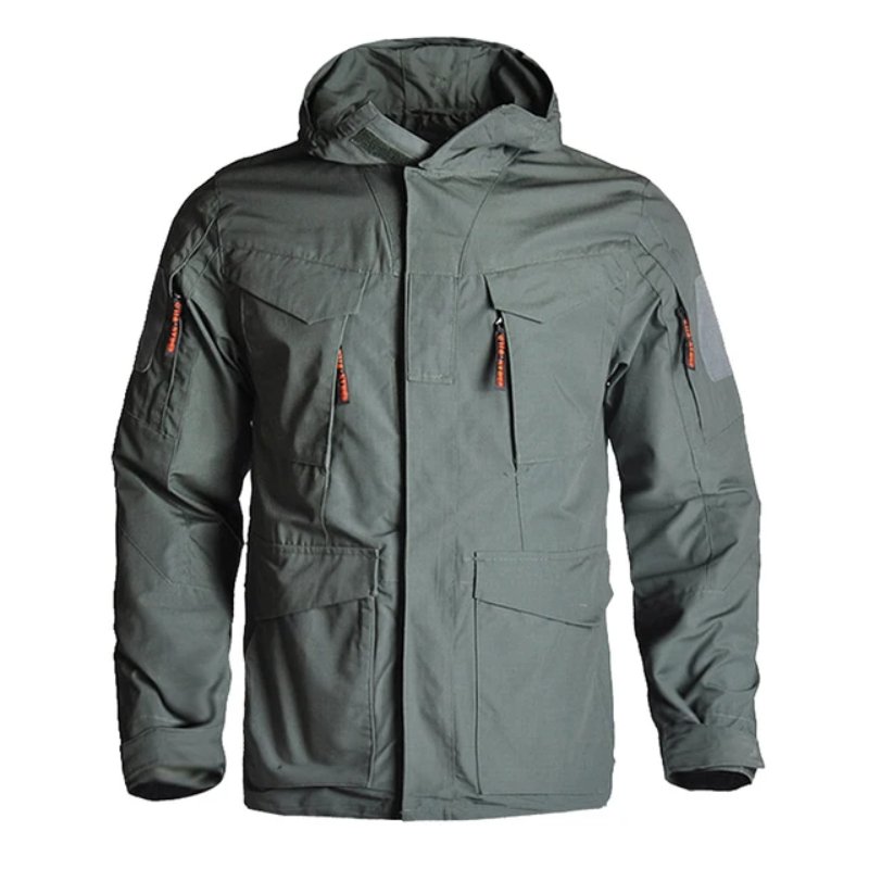 Chaqueta Drive de camuflaje impermeable para hombre verde