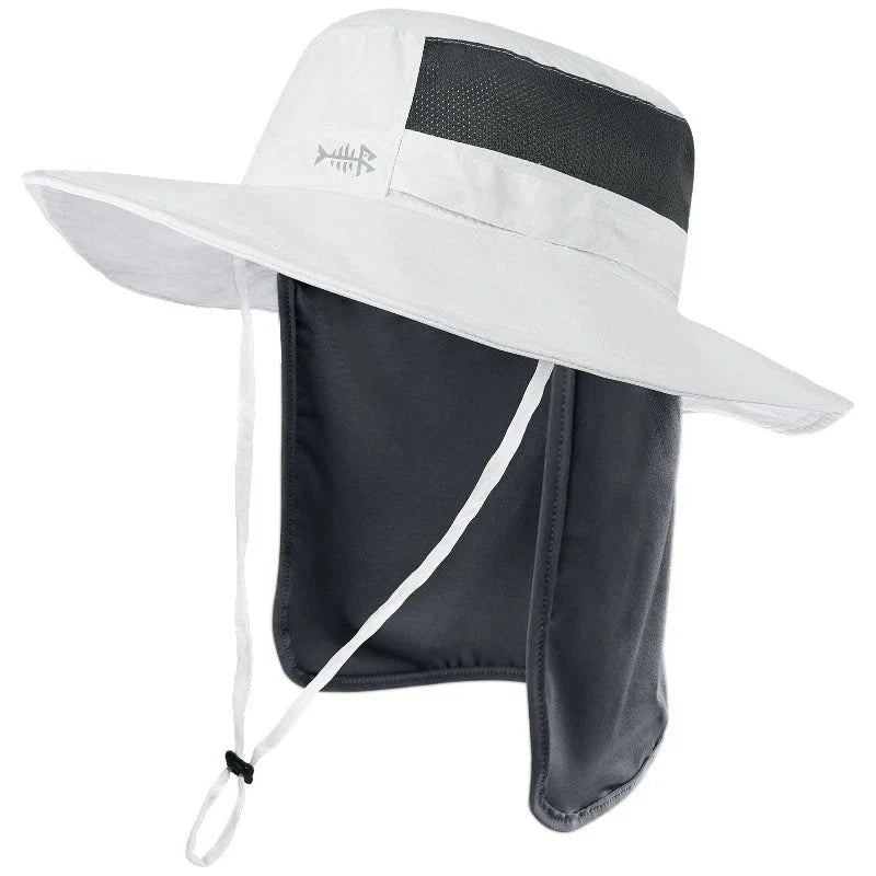 Gorro con ala para proteger el cuello y protección UPF 50+