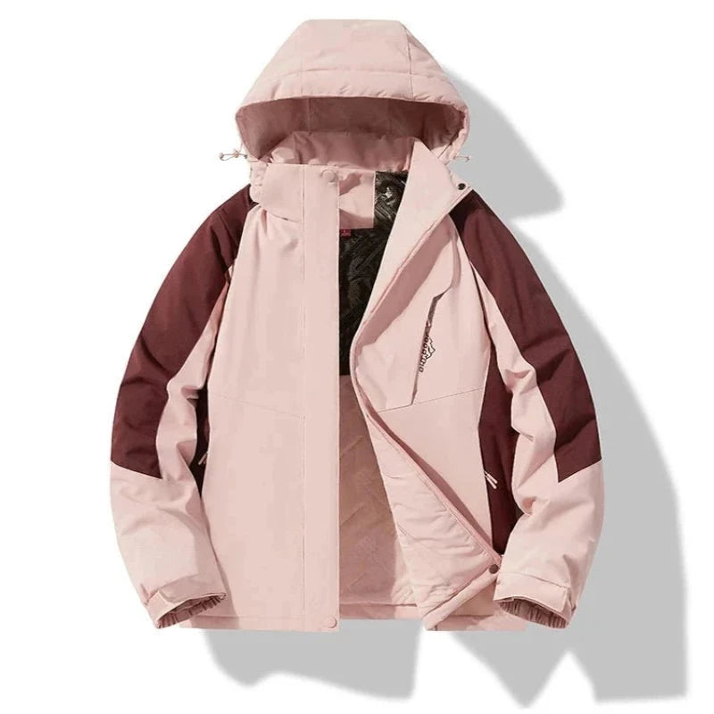 Chaqueta Ciara acolchada fina para mujer rosa