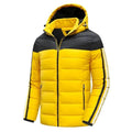 Chaqueta Condy térmica acolchada e impermeable para hombre amarillo