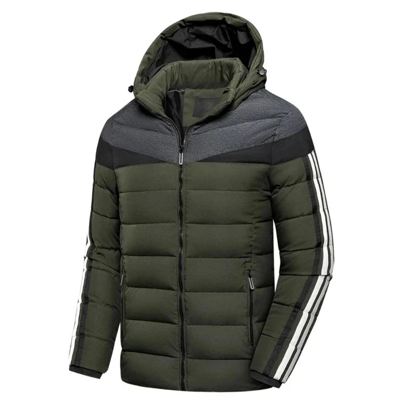 Chaqueta Condy térmica acolchada e impermeable para hombre verde