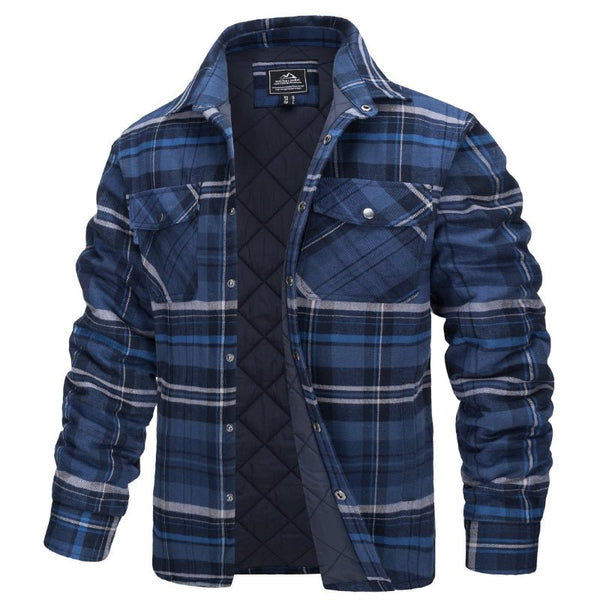 Chaqueta Dalon de uso diario moderna y elegante para hombre azul oscuro