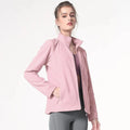 Chaqueta Dora térmica suave para mujer rosa claro