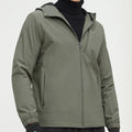 Chaqueta Dublyn térmica impermeable para hombre con forro polar verde