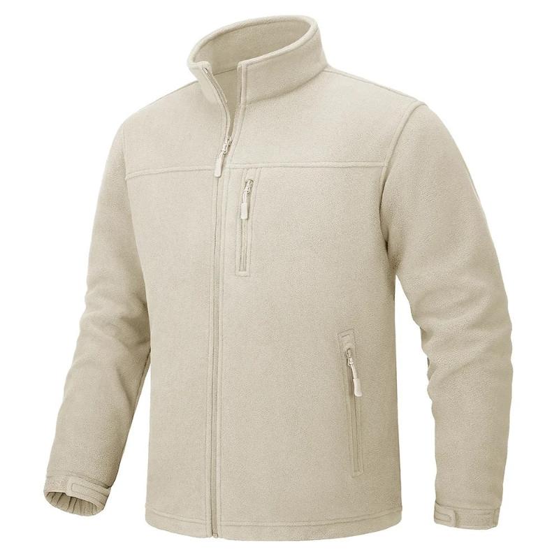 Chaqueta Guto cómoda y de acabado suave para hombre beige