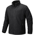 Chaqueta Guto cómoda y de acabado suave para hombre negra