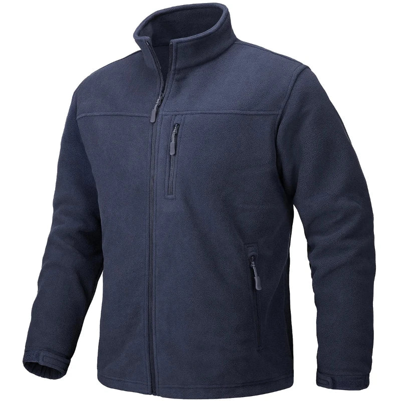 Chaqueta Guto cómoda y de acabado suave para hombre azul