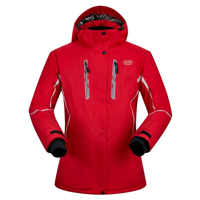 Chaqueta casual de mujer corta el viento y la comodidad roja