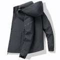 Chaqueta Juno de hombre estilo casual deportiva gris