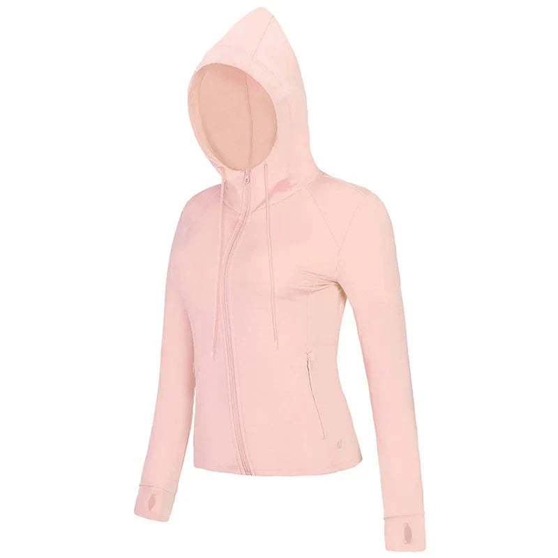 Chaqueta Kalin deportiva de gimnasia para mujer rosa