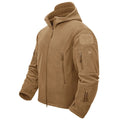 Chaqueta Kolen polar térmica para hombre marrón