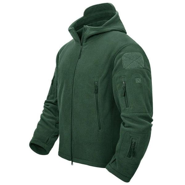 Chaqueta Kolen polar térmica para hombre verde