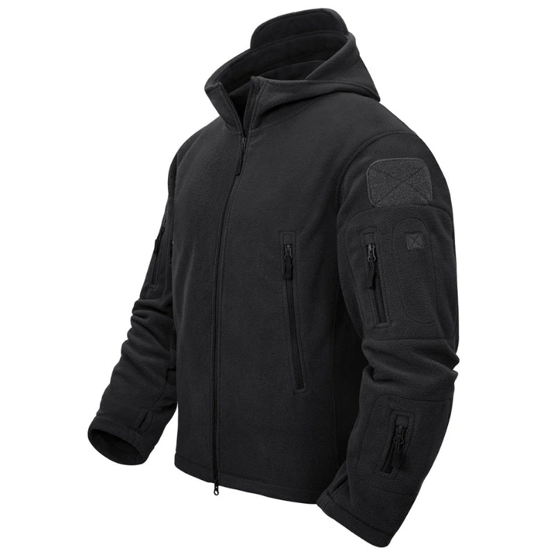 Chaqueta Kolen polar térmica para hombre negra