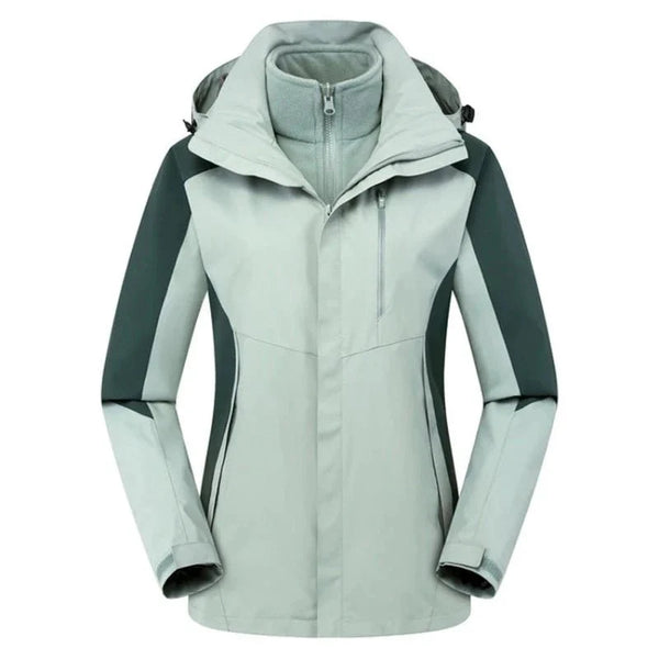 Chaqueta Laise polar térmica cortavientos 3 en 1 para mujer