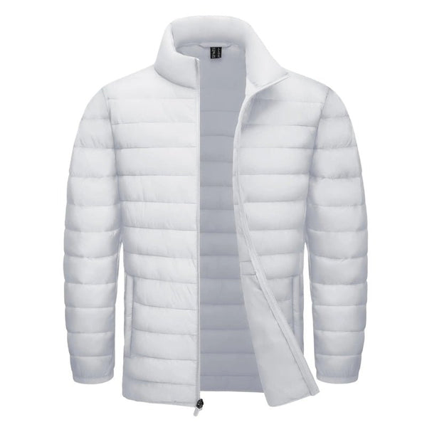 Chaqueta Level térmica monocolor acolchada blanca para hombre