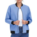 Chaqueta Libe fina deportiva casual para mujer azul