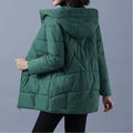 Chaqueta Liya acolchoada cortavientos de mujer verde