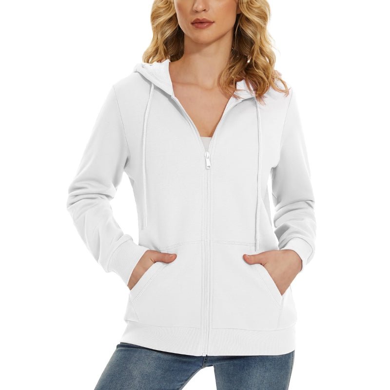 Chaqueta Machile blanca térmica casual deportiva para mujer