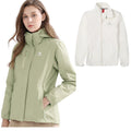 Chaqueta Mayla 3 en 1 cortavientos elegante moderna y impermeable para mujer verde