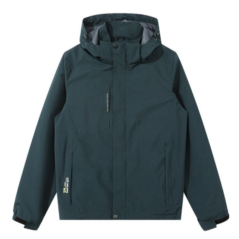 Chaqueta Mike casual y deportiva forrada para hombre verde