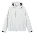 Chaqueta Mike casual y deportiva forrada para hombre blanca