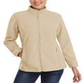  Chaqueta Moly versátil deportiva ajustada para mujer beige