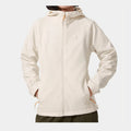 Chaqueta cortavientos impermeable y cortavientos para mujer beige