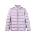 Chaqueta térmica de pluma de ganso para mujer lilas