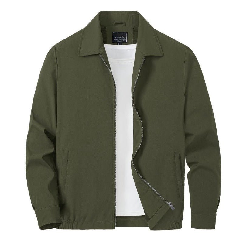 Chaqueta Base de invierno para hombre verde