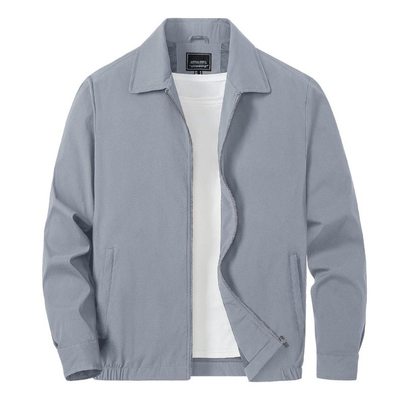 Chaqueta Base de invierno para hombre caqui gris claro