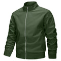 Chaqueta Basic de invierno para hombre verde