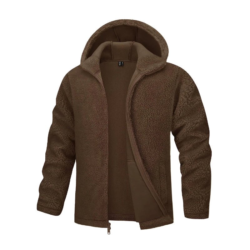  Chaqueta Berger cómoda para hombre marrón