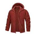  Chaqueta Berger cómoda para hombre tierra roja