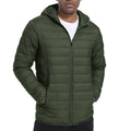 Chaqueta Boos de forro suave para hombre verde