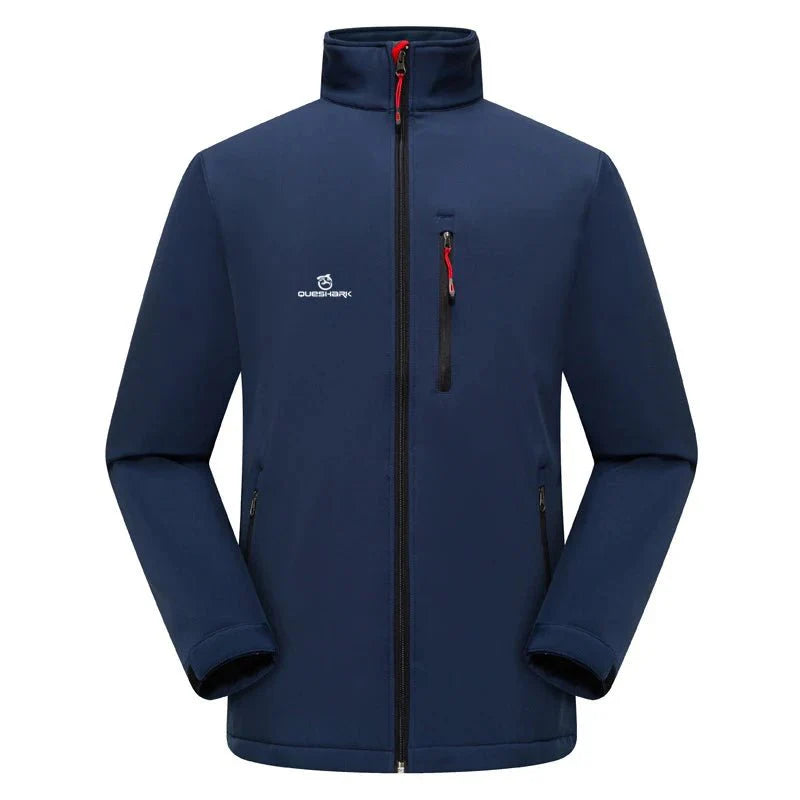 Chaqueta Boudin térmica de algodón para hombre azul oscuro