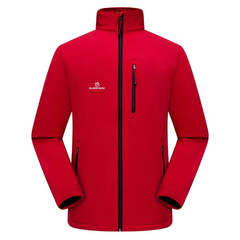 Chaqueta Boudin térmica de algodón para hombre roja