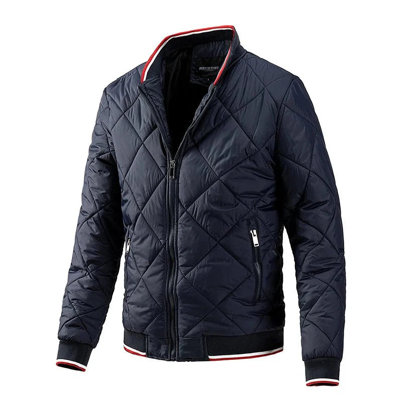 Chaqueta Brezo acolchada de lujo para hombre azul