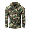 Chaqueta de Camuflaje para hombre con múltiples bolsillos impermeables 04