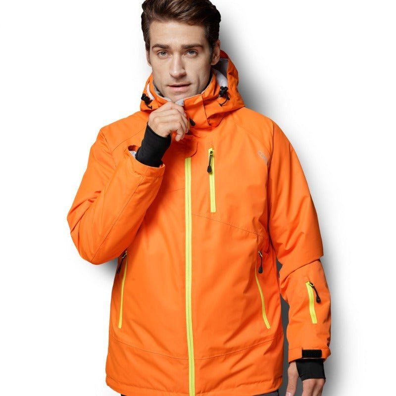 Chaqueta Capozz de invierno ultraacolchada para hombre naranja