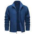 Chaqueta térmica de poliéster azul para hombre