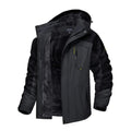 Chaqueta de nieve para hombre con forro térmico e impermeable gris/preto