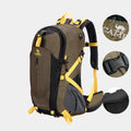 Mochila impermeable de 40 litros.