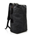 Mochila de lona impermeable de 30 litros. negra