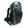 Mochila impermeable de 30 litros. verde