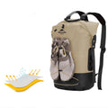 Mochila impermeable de 20 litros.