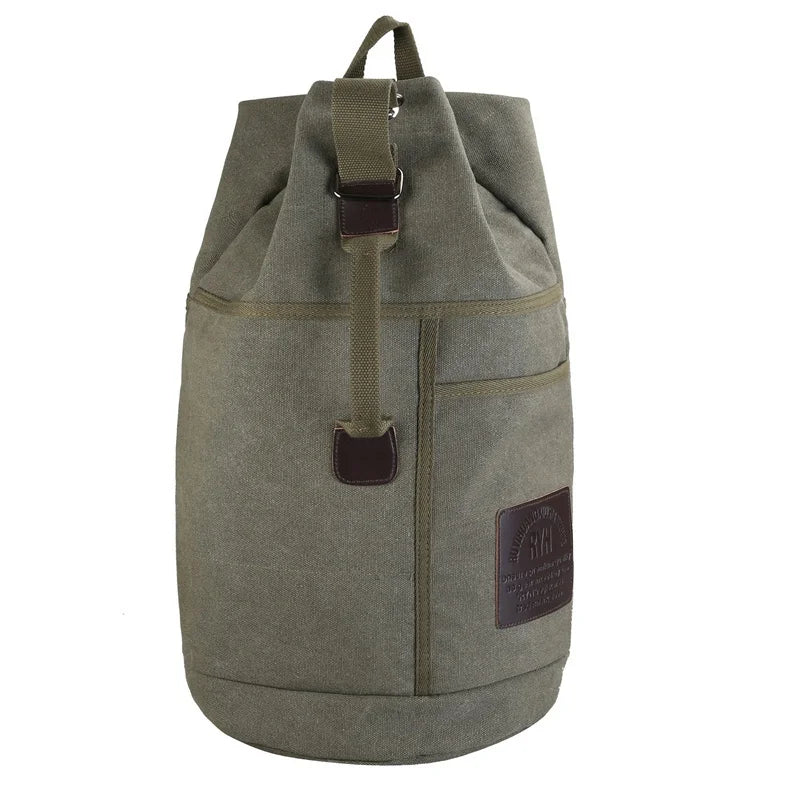 Mochila impermeable de 60 litros.