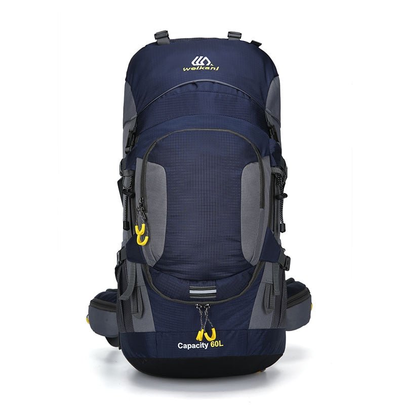 Mochila de gran capacidad de 60 litros con funda impermeableMontanha